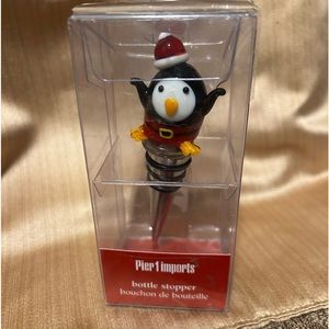 NIB: Pier 1 Imports: Bottle Stopper; penguin